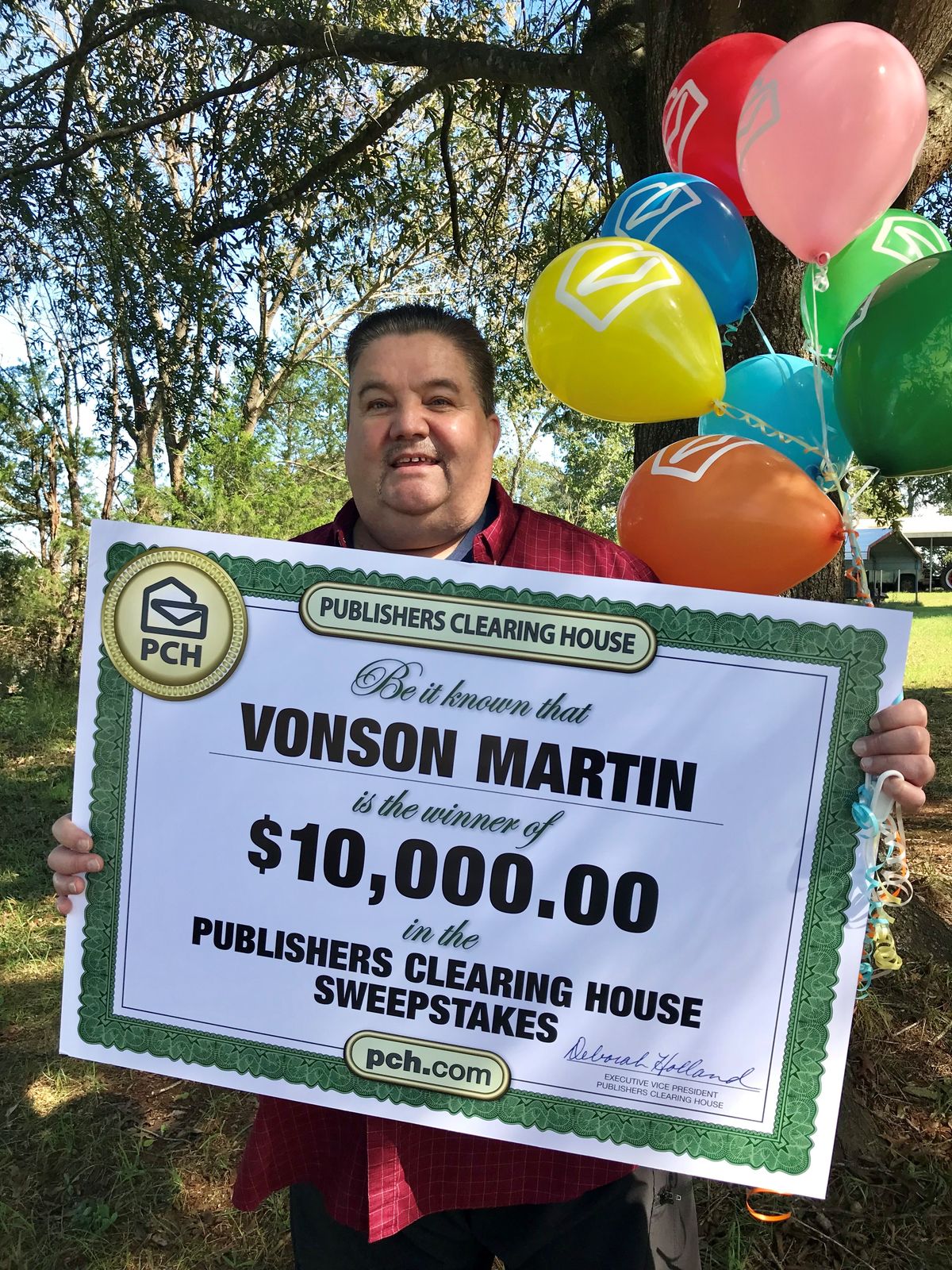 Vonson Martin — $10,000