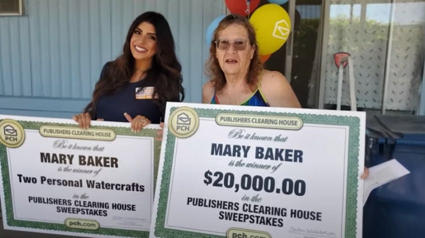 Mary Baker — $20,000